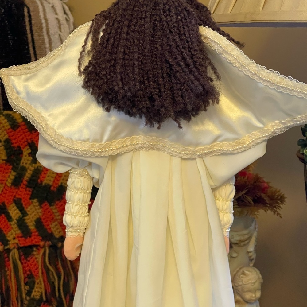Vintage wooden angel - Picture 4 of 4